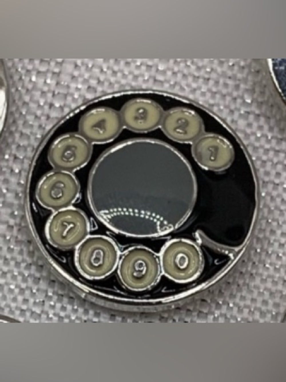 💗Telephone - Ginger Snaps & Co. Snap Button Charm - 18mm/20mm